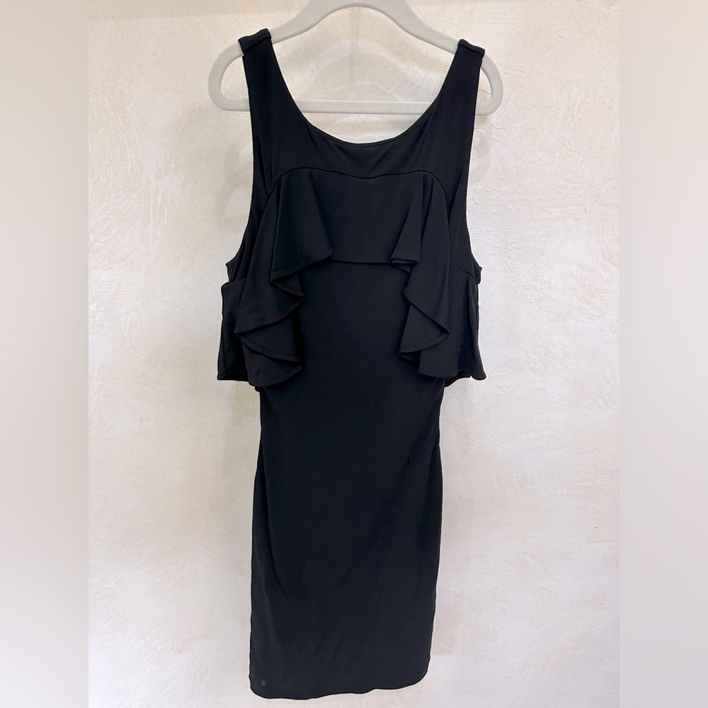 NWOT Vintage Y2K Bebe little black dress-XXS